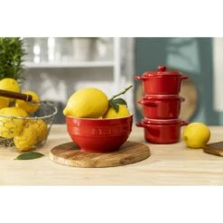 Staub 12 Cm Round Ceramic Bowl Cherry -Staub 750038440