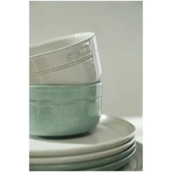 Staub 12 Cm Round Ceramic Bowl Sage -Staub 750044320