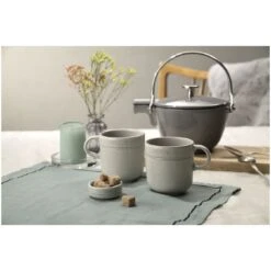 Staub 4-pcs Ceramic Bowl Set White Truffle -Staub 750047184