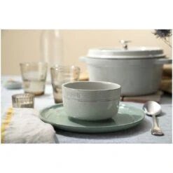 Staub 12 Cm Round Ceramic Bowl White Truffle -Staub 750052324