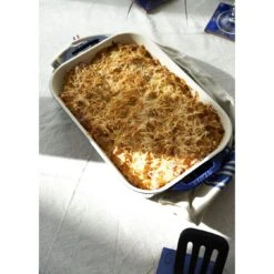 Staub 34 Cm X 24 Cm Rectangular Ceramic Oven Dish Dark-blue -Staub 750061960