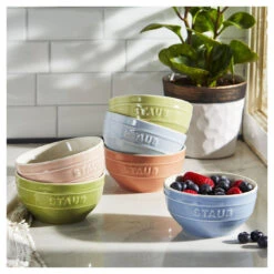 Staub 6-pcs Ceramic Bowl Set Macaron Mixed Colours -Staub 750062152
